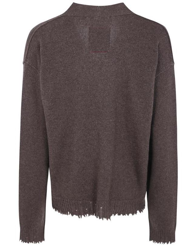 우마 왕 [해외직구] 26FW 우마 왕 가디건 UK7557WS UW600 BROWN 착용컷