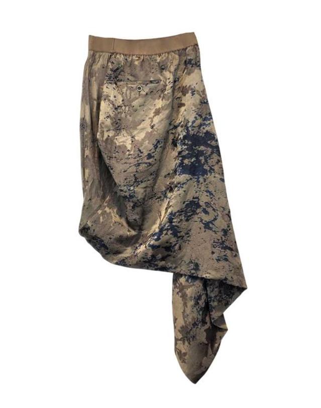 우마 왕 [해외직구] 26FW 우마 왕 스커트 UW2026 UW630 BROWN BLUE 착용컷