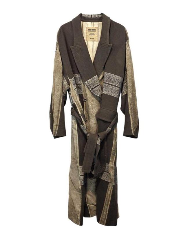 우마 왕 [해외직구] 26FW 우마 왕 코트 UW8028 UW026 TAN BROWN 착용컷
