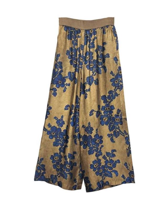 우마 왕 [해외직구] 26FW 우마 왕 스트레이트 팬츠 UW3022 UW243 MUSTARD BLUE 착용컷