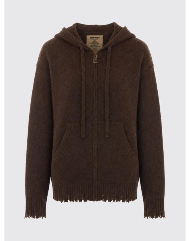 우마 왕 [해외직구] 26FW 우마 왕 스웨터 UK7559 UW600 Brown 착용컷