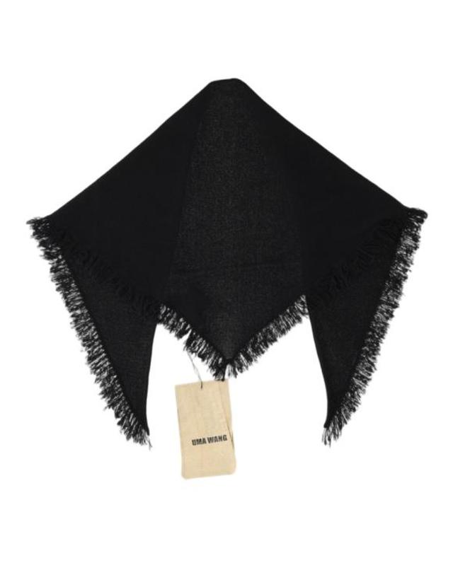 우마 왕 [해외직구] 26FW 우마 왕 머플러 스카프 UK7149 UW900 Black 착용컷