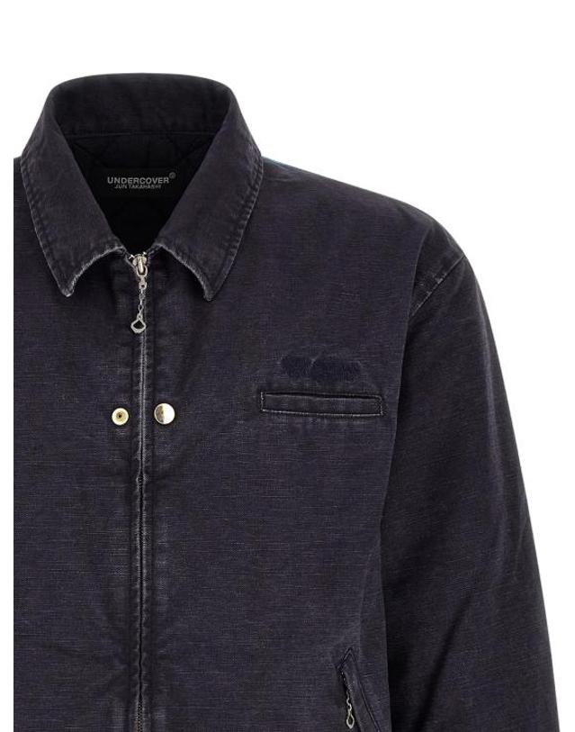 언더커버 [해외직구] 26FW 언더커버 자켓 UN342665BM BLUE 착용컷