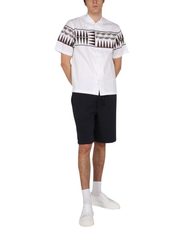 유니버셜윅스 [해외직구] 22SS 유니버셜웍스 숏팬츠 26680 NAVY BLUE 착용컷