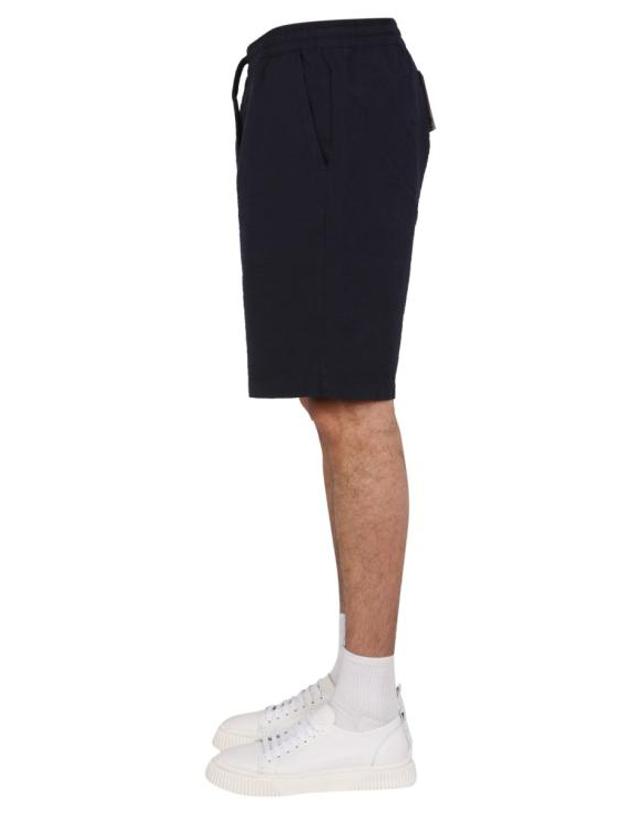 유니버셜윅스 [해외직구] 22SS 유니버셜웍스 숏팬츠 26680 NAVY BLUE 착용컷