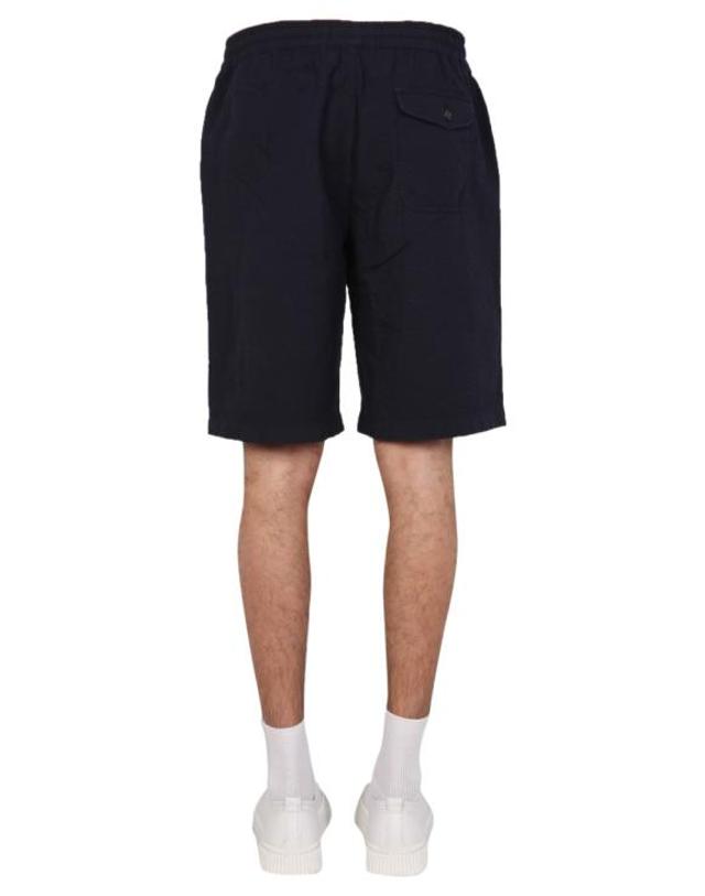 유니버셜윅스 [해외직구] 22SS 유니버셜웍스 숏팬츠 26680 NAVY BLUE 착용컷