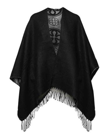 [해외직구] 24FW 브이73 케이프 73ML8FT01CAROLINENEROBIANCO Black