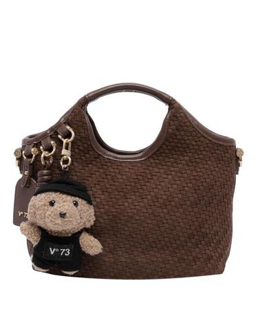 [해외직구] 26FW 브이73 토트백 73BS9O602C MORO BROWN