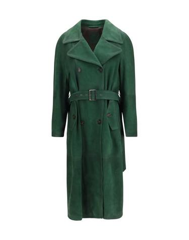 [해외직구] 26FW 발스타 트렌치 코트 417KF001 V0068 GREEN