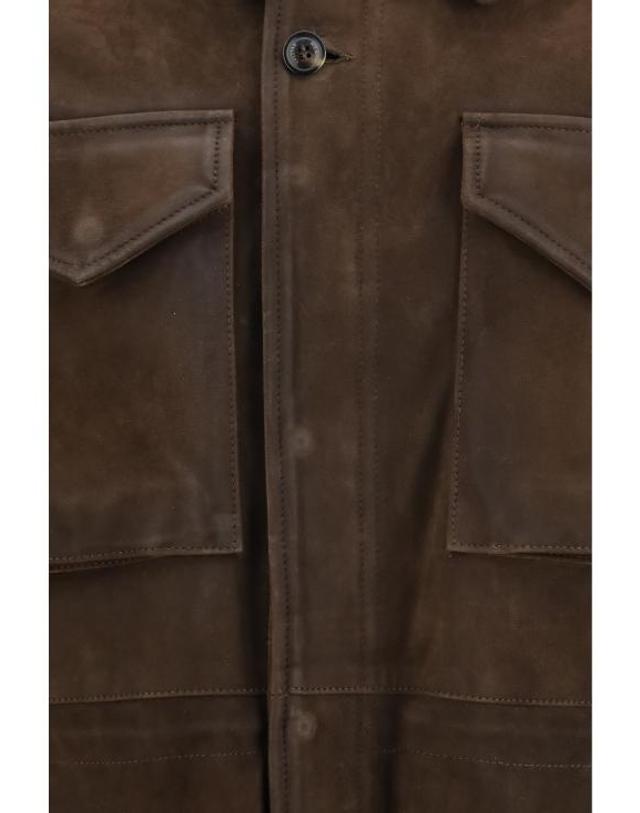 발스타 [해외직구] 26FW 발스타 자켓 407AI072V0031 DARK BROWN 착용컷