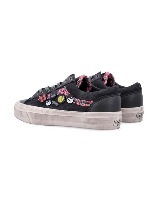 반스 [해외직구] 26FW 반스 스니커즈 VN000E8VEMV SFB SOUVENIR FADED BLACK 착용컷