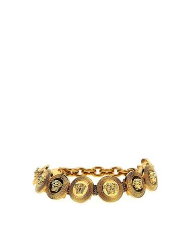 [해외직구] 24SS 베르사체 팔찌 10142631A006203J210 Gold