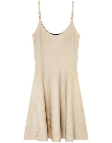 [해외직구] 24FW 베르사체 숏 원피스 10156651A100041KD70 Beige