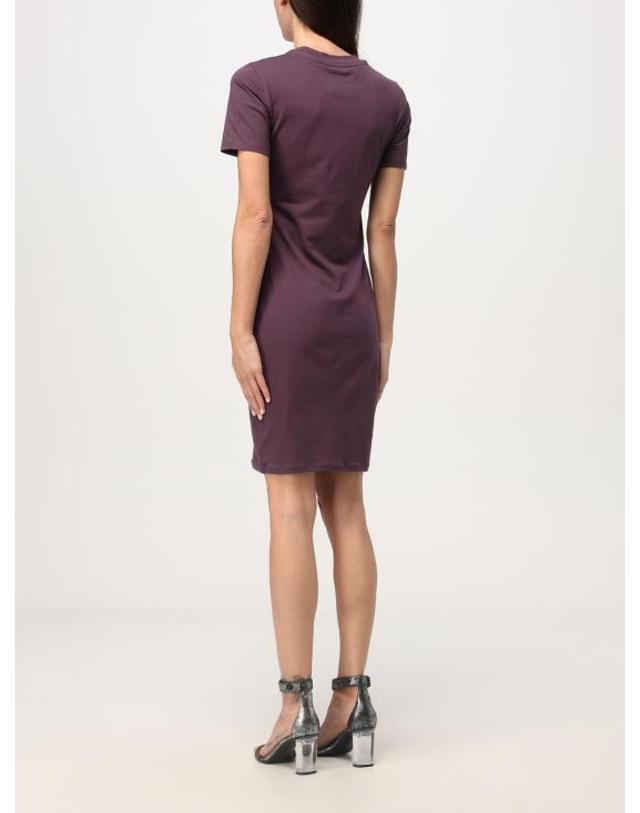 베르사체 [해외직구] 24FW 베르사체 롱 원피스 77HAOL00CJ02L 363 Violet 착용컷