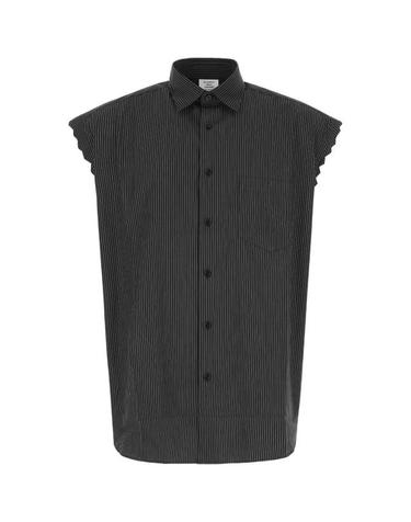 [해외직구] 22SS 베트멍 반팔 셔츠 UE52SH100B BLACKSTRIPES