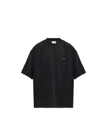 [해외직구] 26FW 베트멍 반팔 티셔츠 MH27TR142B BKRED BLACK