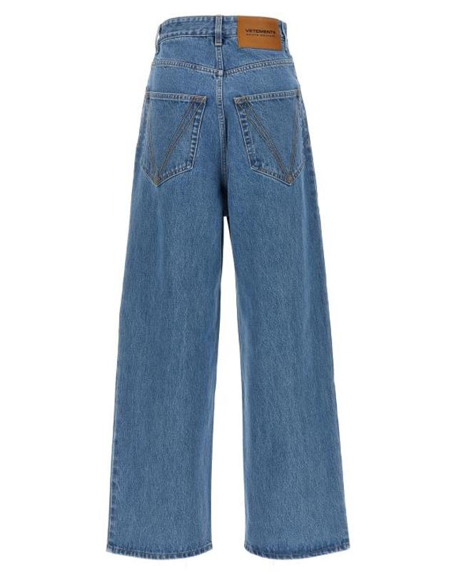 베트멍 [해외직구] 25SS 베트멍 데님 팬츠 VE303606BM BLUE 착용컷