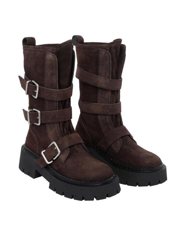 빅마티 [해외직구] 26FW 빅마티 부츠 1L6206D H04BST0350 BROWN 착용컷