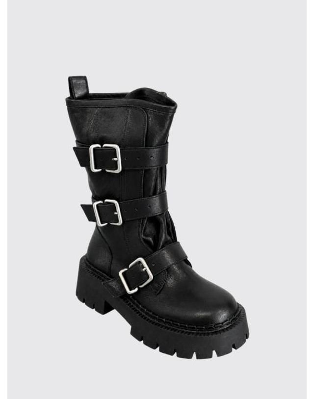 빅마티 [해외직구] 26FW 빅마티 부츠 1L6206DH04BSO0 101 Black 착용컷