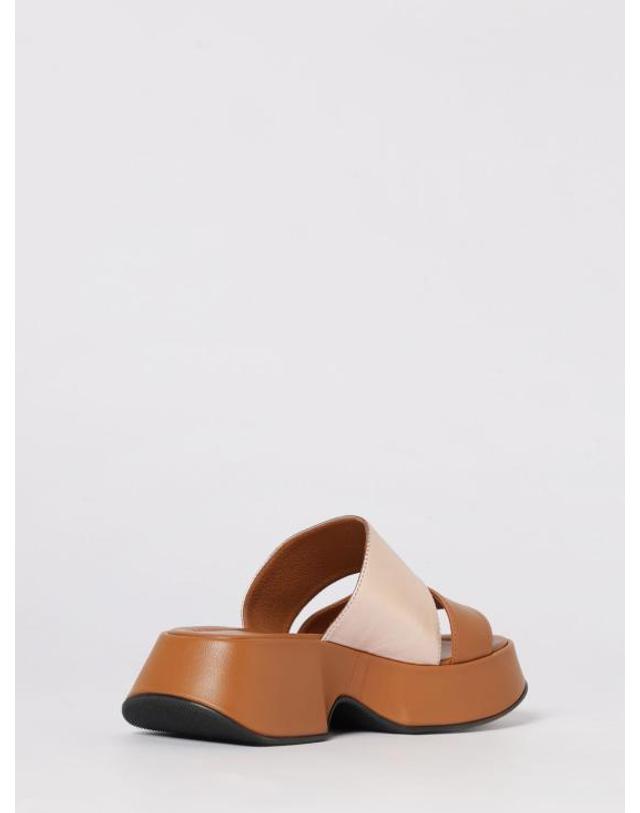빅마티 [해외직구] 26SS 빅마티 뮬 슬리퍼 1G3250DE02BQHB S20 Brown 착용컷