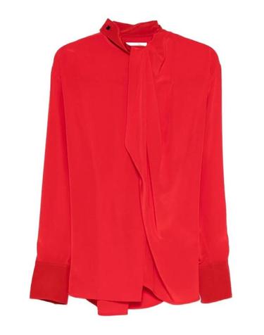 [해외직구] 26SS 빅토리아 베컴 블라우스 1126WSH006594A9631 RED