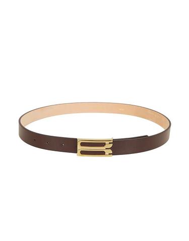 [해외직구] 26FW 빅토리아 베컴 레귤러 벨트 1324ABL 005955A DARK BURGUNDY