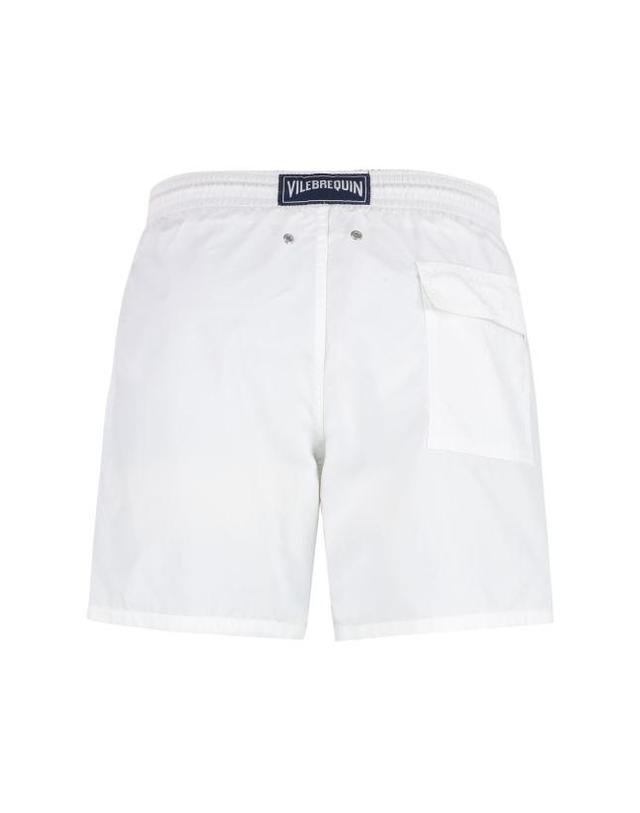 빌브레퀸 [해외직구] 25SS 빌보콰 스윔팬츠 MOOREAC4A00 010 White 착용컷
