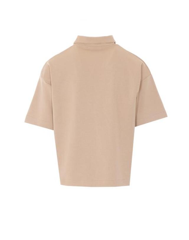 비젼슈퍼 [해외직구] 26SS 비전오브슈퍼 폴로 티셔츠 VS078PO SAND Beige 착용컷
