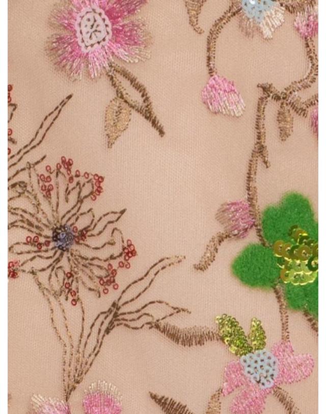 비베타 [해외직구] 22FW 비베타 미디 스커트 22IV2M0C041V524EMBROIDERY Multicolour 착용컷