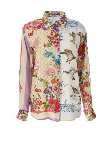 [해외직구] 23FW 비베타 블라우스 VM2CM0001 S161 MULTICOLOR