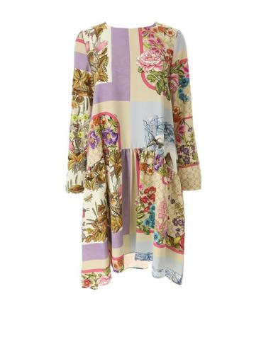 [해외직구] 23FW 비베타 미디 원피스 VM2AB0020 S161 MULTICOLOR
