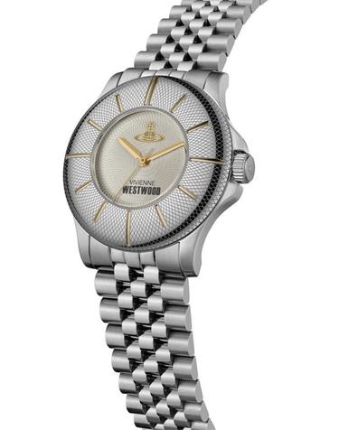 [해외직구] 26SS 비비안웨스트우드 월브록 37mm 메탈 시계 VV309CGSL SILVER