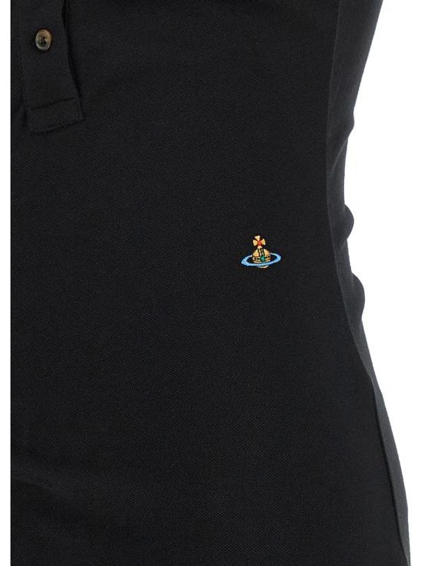 비비안웨스트우드 [해외직구] 26FW 비비안웨스트우드 미디 원피스 16010056J00AUN401 Black 착용컷