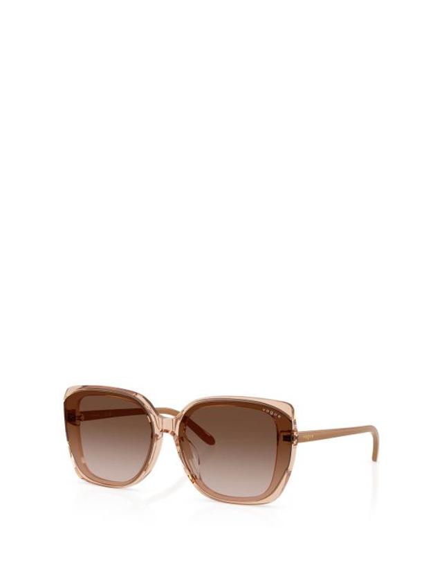 보그 아이웨어 [해외직구] 26FW 보그 선글라스 VO5684SD 318113 TRANSPARENT LIGHT BROWN 착용컷