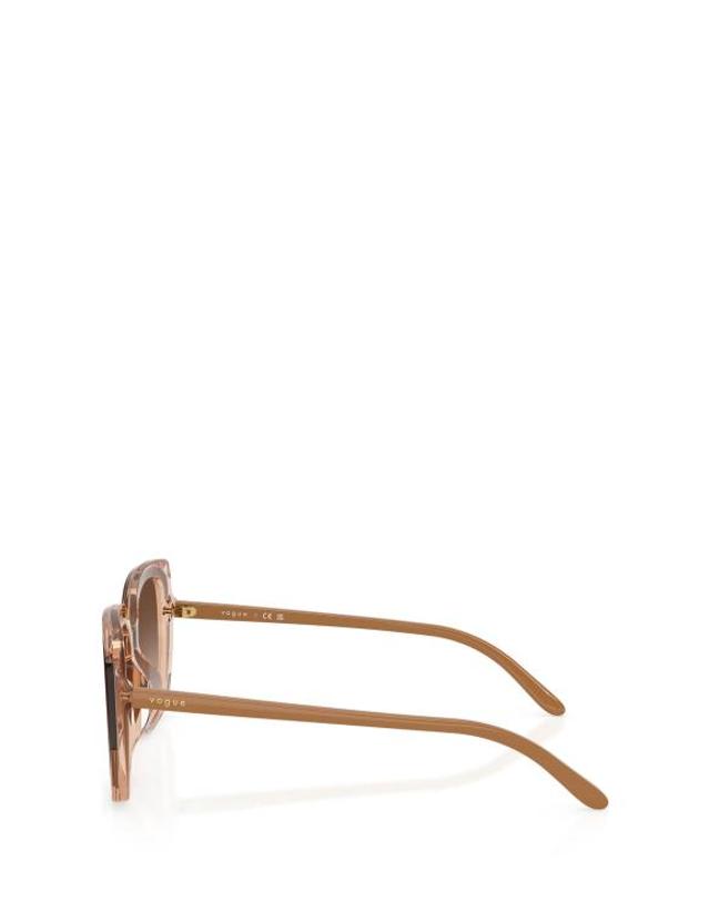 보그 아이웨어 [해외직구] 26FW 보그 선글라스 VO5684SD 318113 TRANSPARENT LIGHT BROWN 착용컷