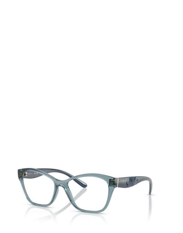 보그 아이웨어 [해외직구] 26FW 보그 안경 VO5628 3197 TRANSPARENT LIGHT BLUE 착용컷
