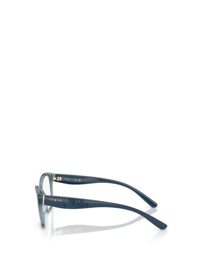 보그 아이웨어 [해외직구] 26FW 보그 안경 VO5628 3197 TRANSPARENT LIGHT BLUE 착용컷