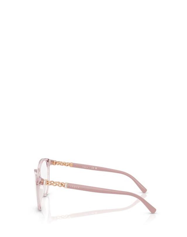 보그 아이웨어 [해외직구] 26FW 보그 안경 VO5631B 2828 TRANSPARENT PINK 착용컷