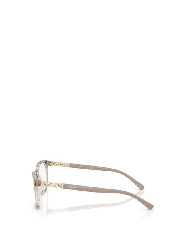 보그 아이웨어 [해외직구] 26FW 보그 안경 VO5632B 2990 TRANSPARENT CARAMEL 착용컷