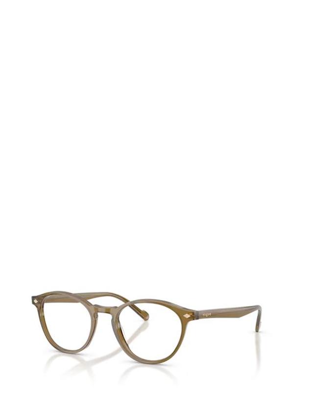 보그 아이웨어 [해외직구] 26FW 보그 안경 VO5326 3260 TRANSPARENT OLIVE GREEN 착용컷