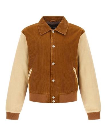 [해외직구] 25FW 웨일즈보너 봄버 자켓 WA320292BM BROWN