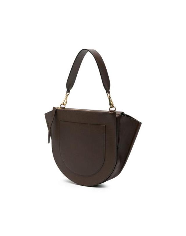 반들러 [해외직구] 26FW 반들러 토트백 HORTENSIA BAG MEDIUM SOCAV BROWN 착용컷