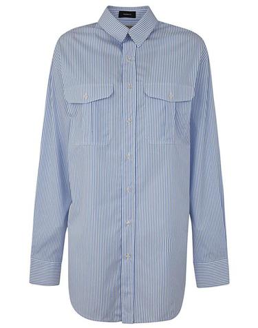 [해외직구] 23FW 워드로브NYC 숏 원피스 W5031PC THIN BLUE