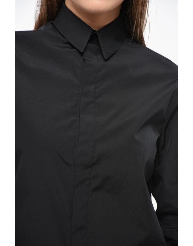 와드로브 [해외직구] 워드로브NYC 셔츠 W1028R12 BLK Black 착용컷