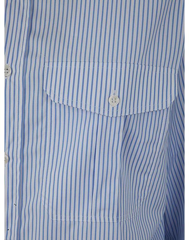 와드로브 [해외직구] 23FW 워드로브NYC 숏 원피스 W5031PC THIN BLUE 착용컷