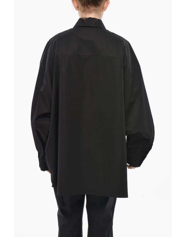 와드로브 [해외직구] 워드로브NYC 셔츠 W1085R17 BLK Black 착용컷