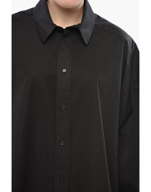 와드로브 [해외직구] 워드로브NYC 셔츠 W1085R17 BLK Black 착용컷