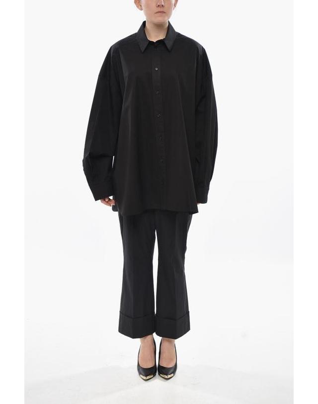 와드로브 [해외직구] 워드로브NYC 셔츠 W1085R17 BLK Black 착용컷