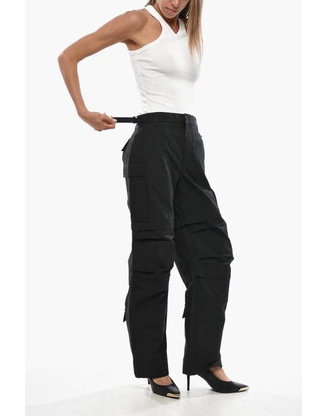 와드로브 [해외직구] 워드로브NYC 스트레이트 팬츠 W2062R11CO BLK Black 착용컷