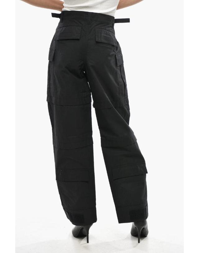 와드로브 [해외직구] 워드로브NYC 스트레이트 팬츠 W2062R11CO BLK Black 착용컷